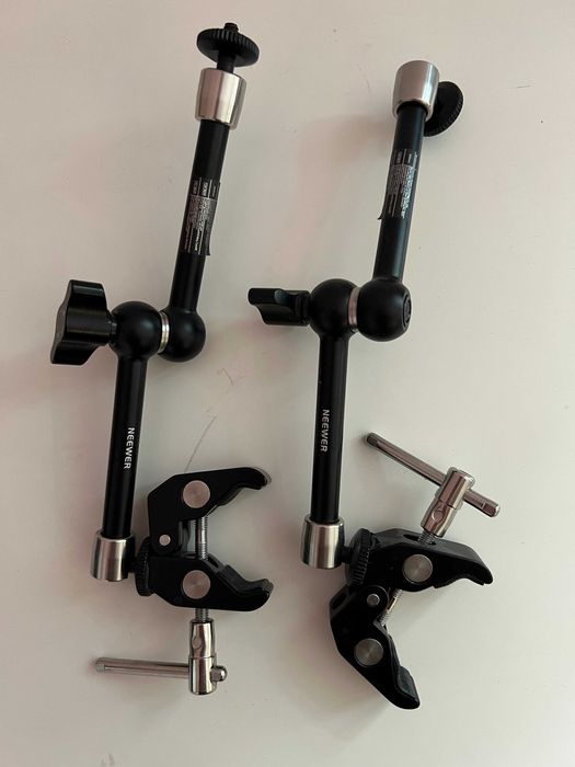 Ramię Przegubowe NEEWER Magic Arm 25cm + 2x Super Clamp