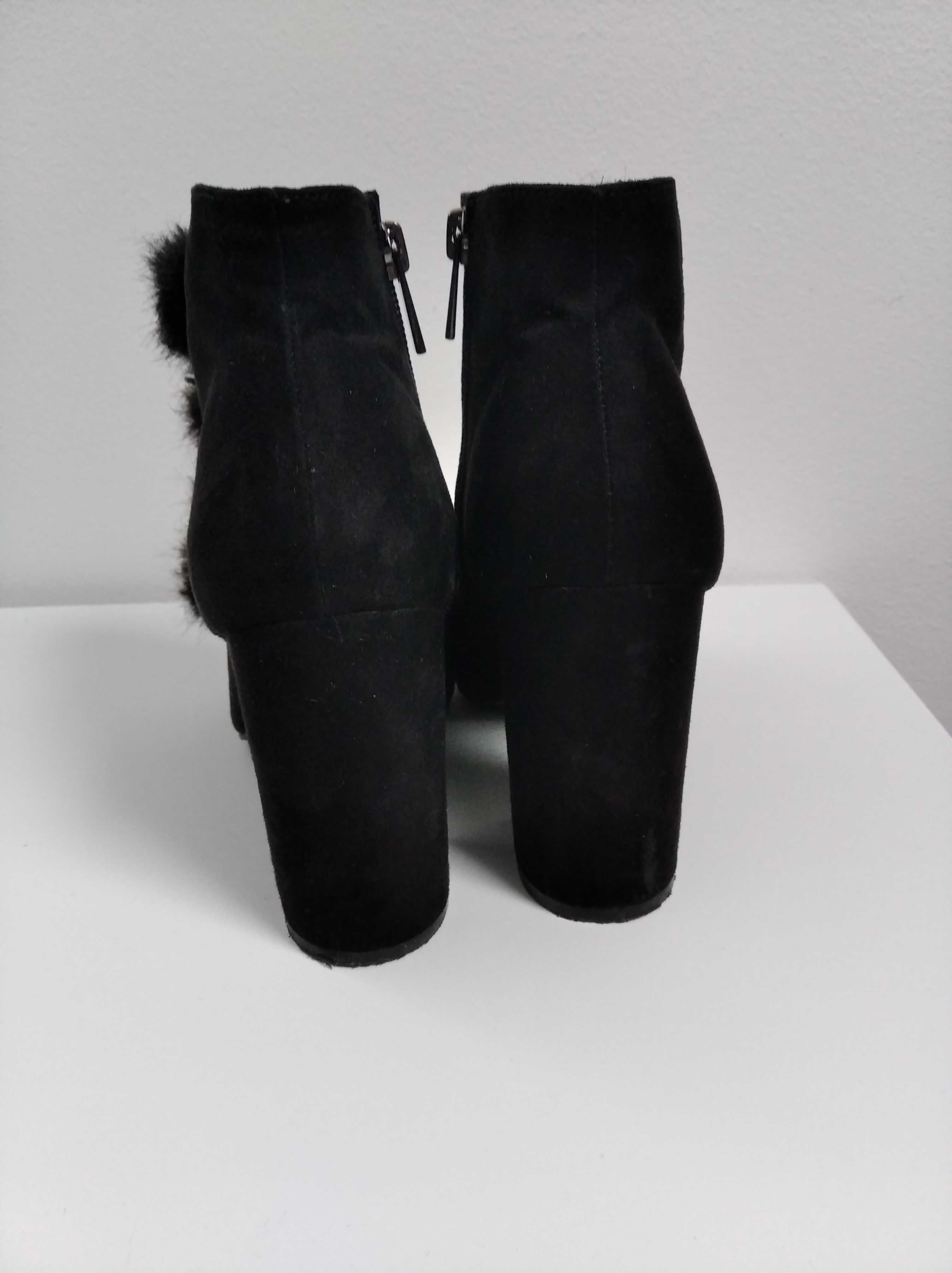 Botki czarne Primark 38