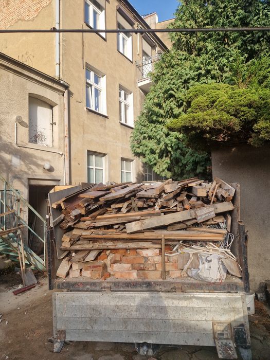 Likwidacja mieszkań biór śmieci gruzu  utylizacja