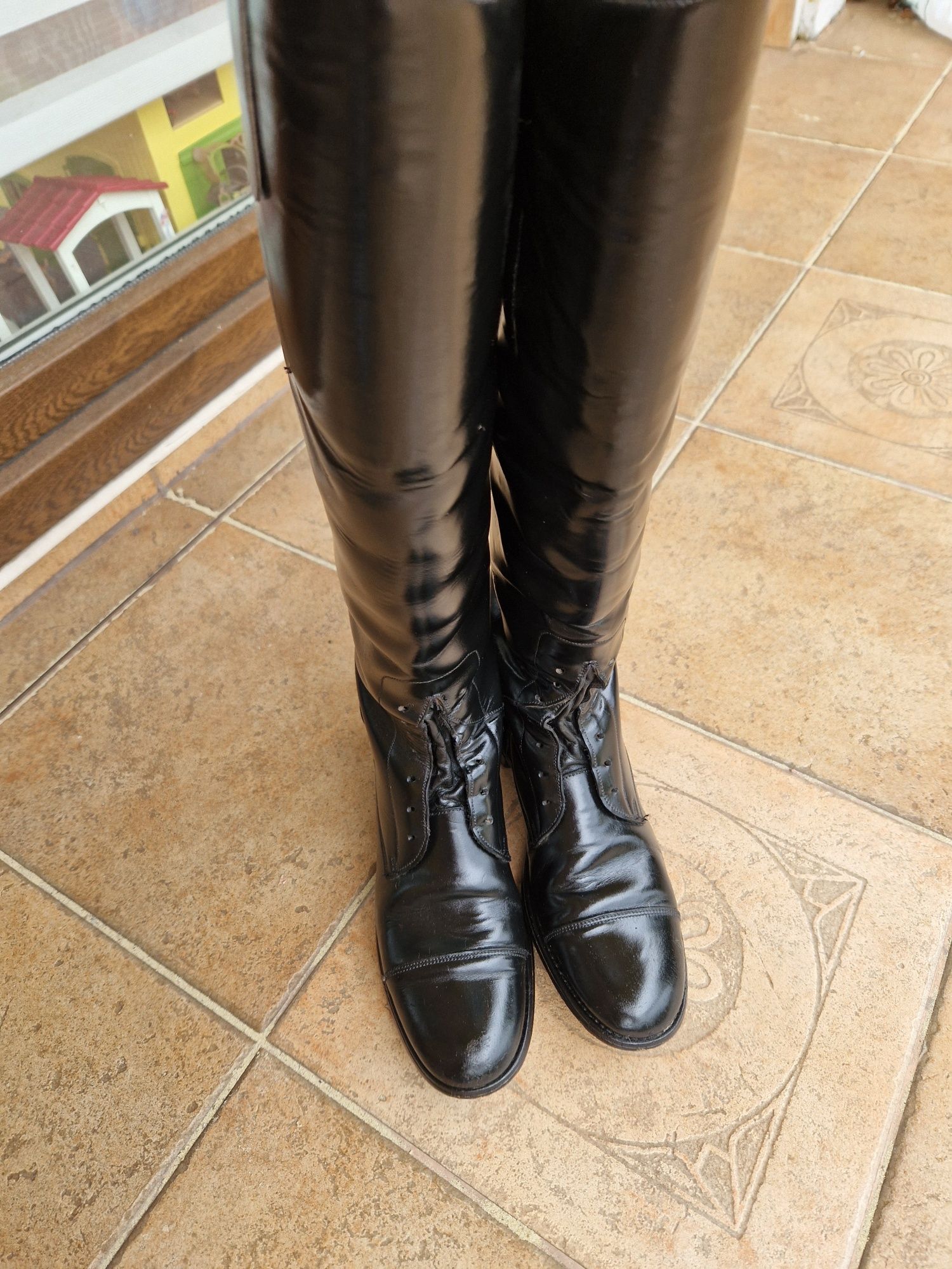 Oficerki jeździeckie buty do jazdy konnej 38