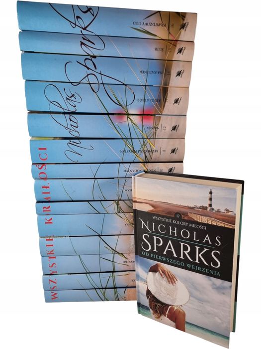 Wszystkie Kolory Miłości / zestaw 15 książek / Nicholas Sparks