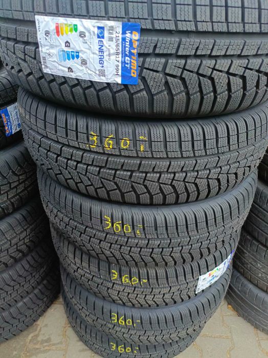 Nowe opony zimowe 215/65/17 Optimo Hankook 2025r