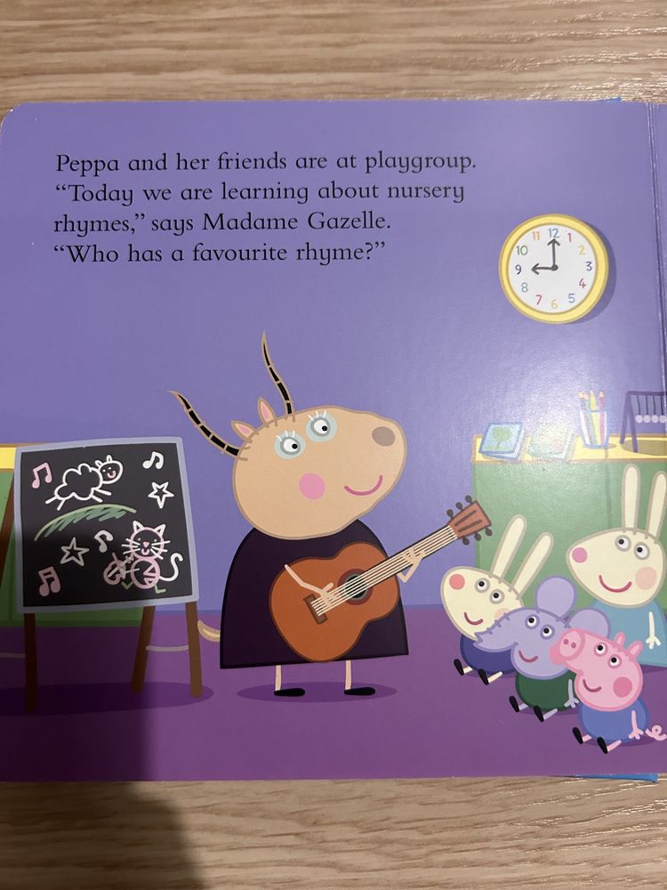 Książka z piosenkami Świnka Peppa po angielsku
