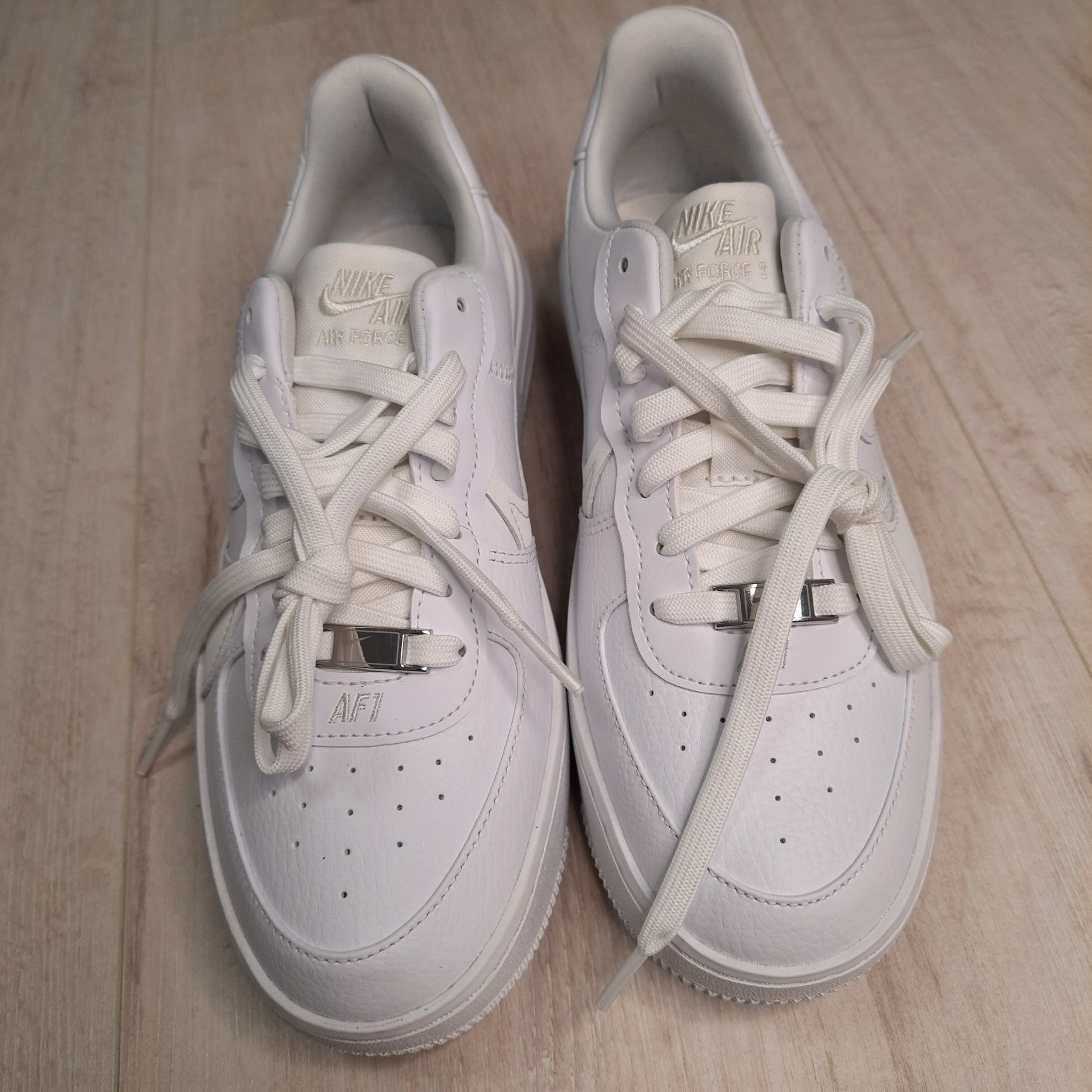 Жіночі Кросівки Nike Air Force 1 Plt.Af.Orm Triple White Women DJ9946-