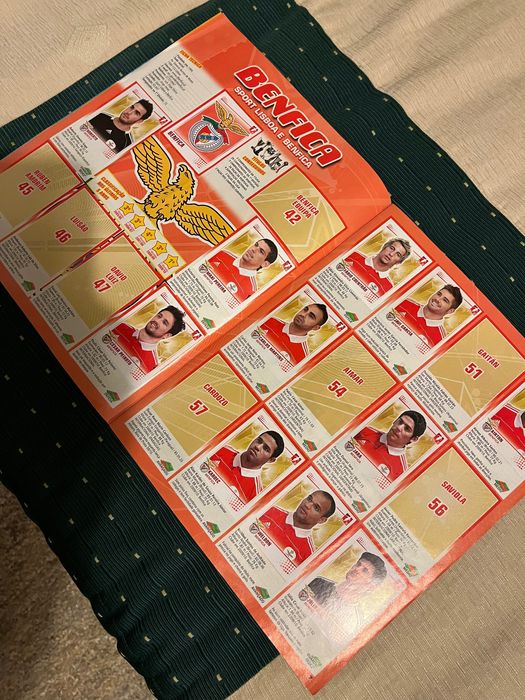 Caderneta Futebol 2010-11 Panini