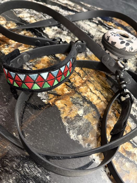 Komplet smycz +obroza