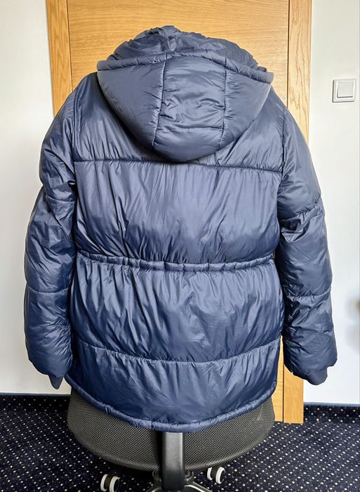 Kurtka parka granatowa H&M rozmiar 170 (odpowiada S/M) stan bdb