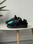 Жіночі кросівки Adidas Bad Bunny x Forum чорний 0774 ТОПЧИК