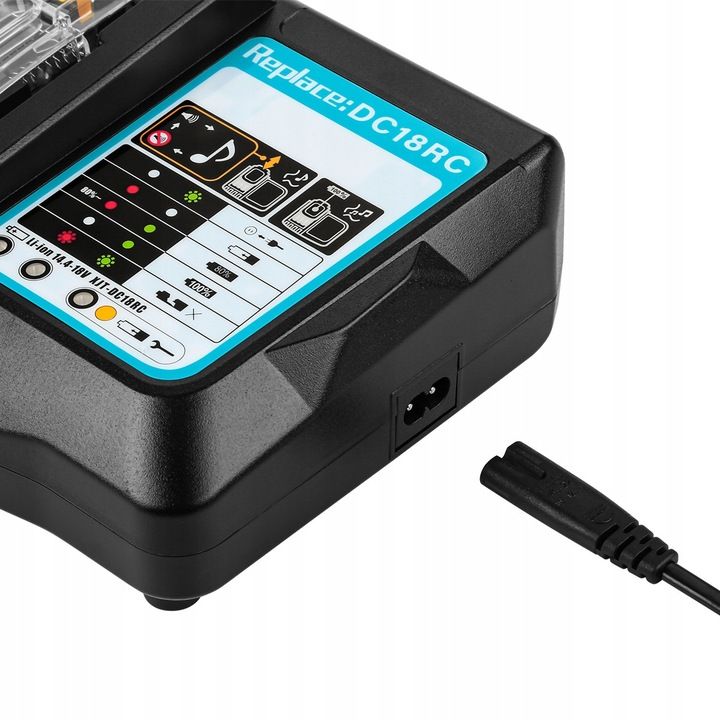 2x Akumulator Bateria Do Makita 18v 6ah Bl1840 Bl1850+ Ładowarka 14.4