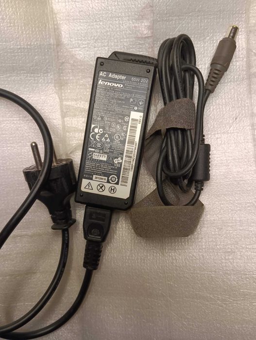 Блок живлення зарядне до ноутбука Lenovo 20V 3.25A 65W (7.9×5.5mm)