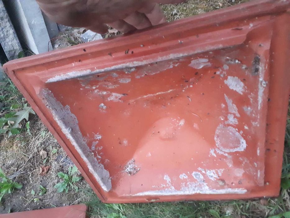 Daszek ceramika ogrodzenie