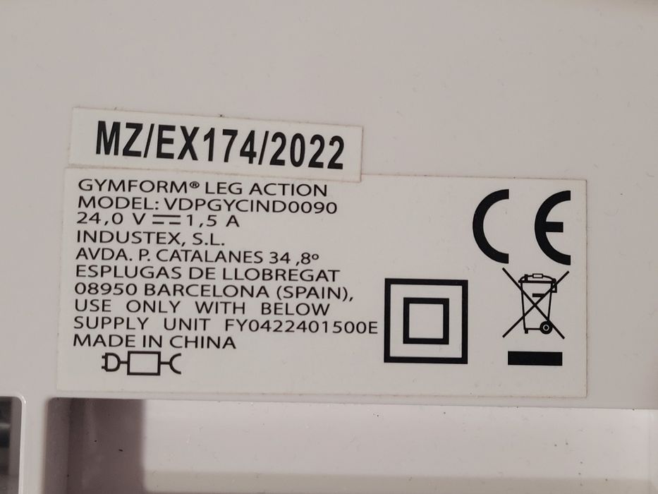 Masażer wibracyjny do stóp nóg Gymform Leg Action