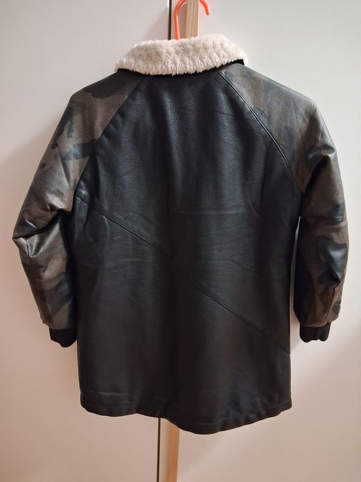 Куртка шкірзамінник зима