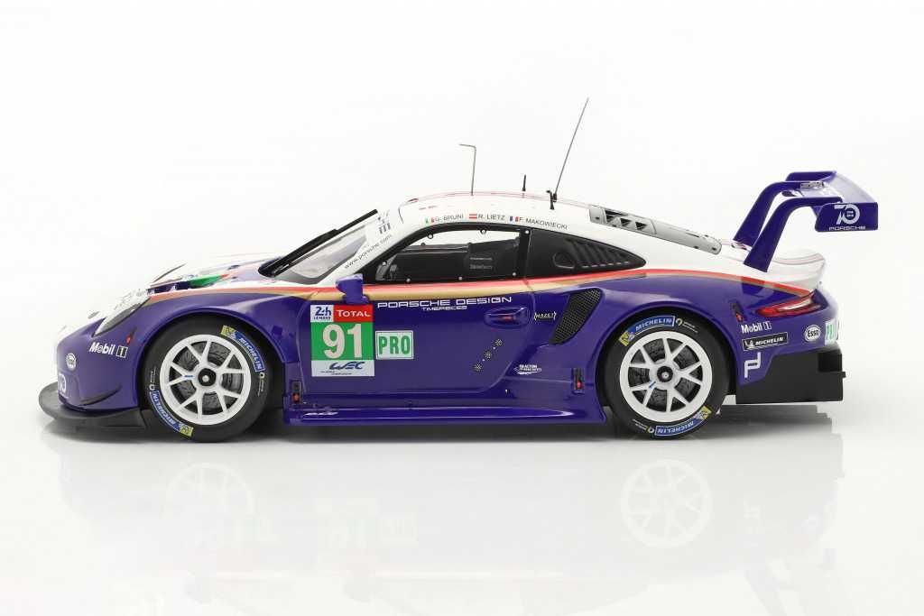 Model 1:18 Ixo Porsche 911 (991) RSR #91 24h LeMans 2018 Makowiecki