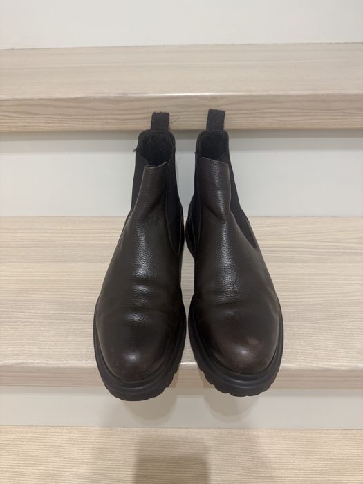 Massimo Dutti чоловічі шкіряні чоботи 41 розміру