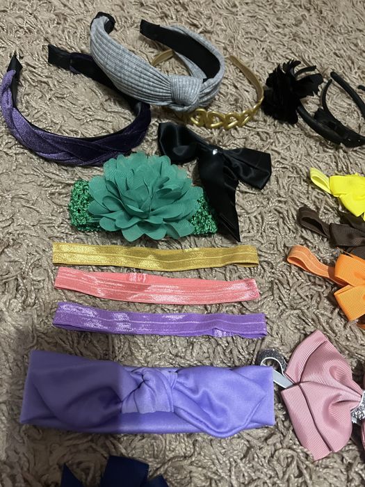 Обруч повʼязка резинки заколки