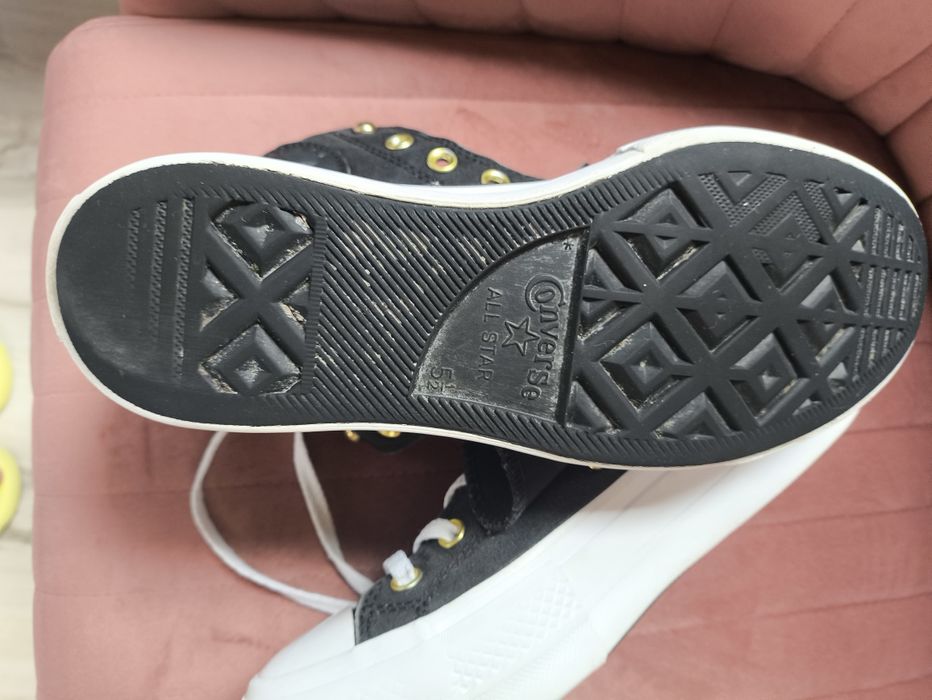 Converse Chuck Taylor Platform Star Studded Lift 38 czarne