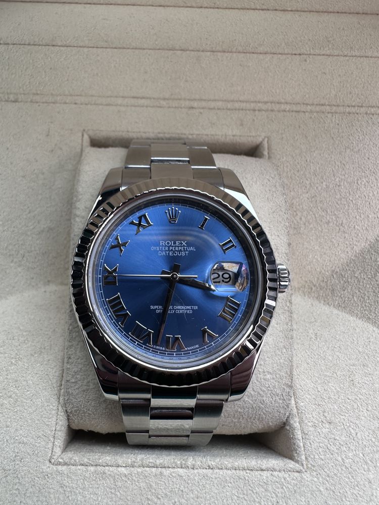 Rolex date just 41mm full set