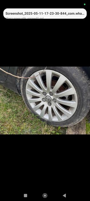 Koła felgi aluminiowe z oponami  opel insygnia