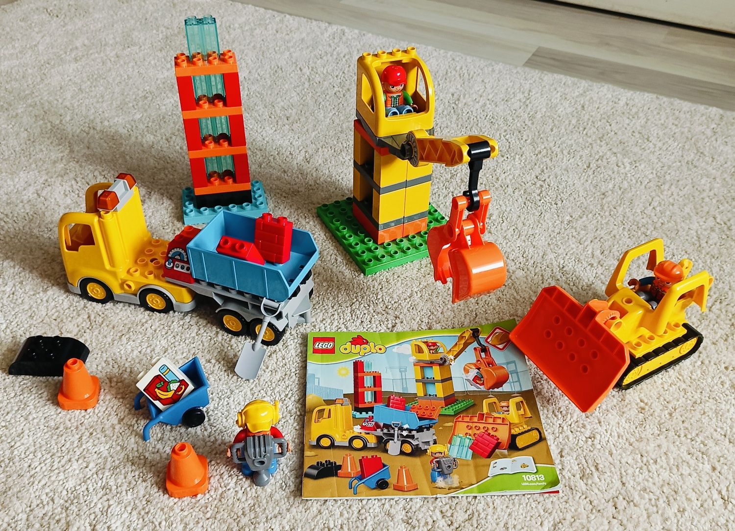 Klocki LEGO Duplo 10813 Wielka Budowa Zestaw 67 elementów