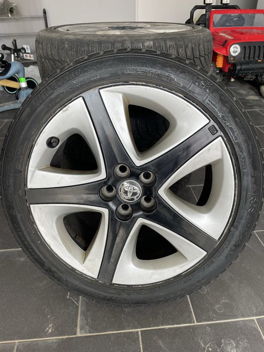 Toyota Prius IV 215 45 R 17 5x100 Komplet Kół Alu Zima Czujniki TPMS
