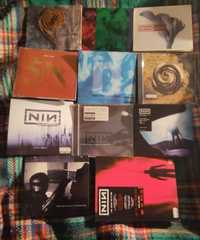 Vários discos de Nine Inch Nails