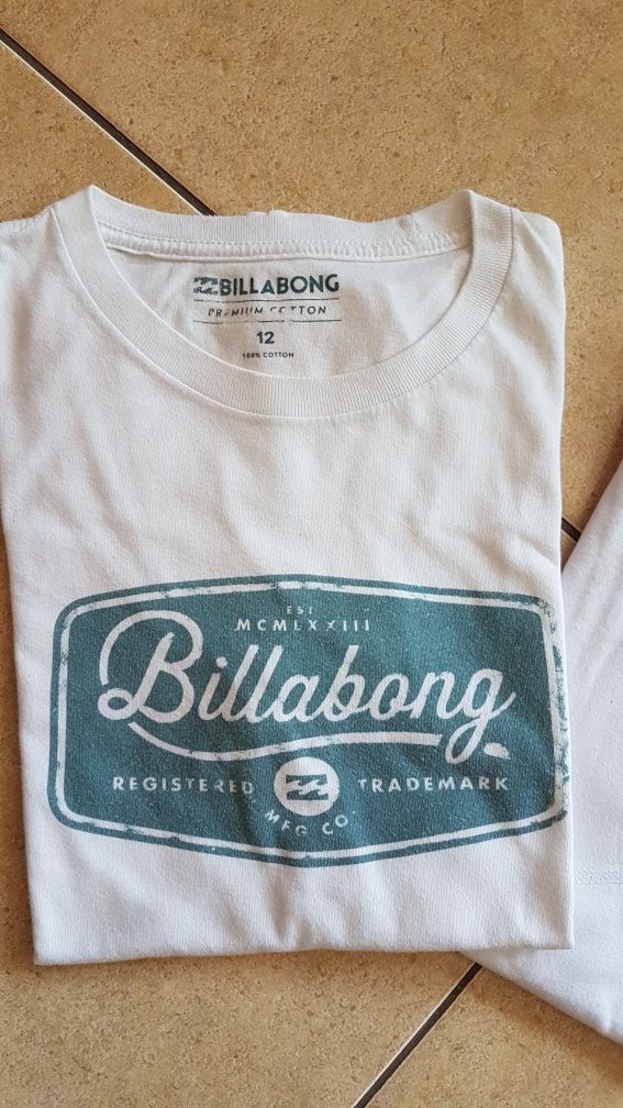 Conjunto t-shirt e polo Billabong menino 12 anos