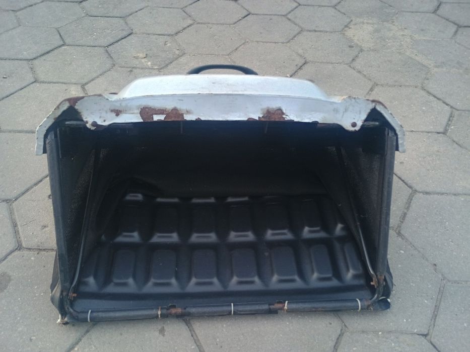 Kosiarka traktorek kosz mtd gutbrod yard man cub cadet white silver