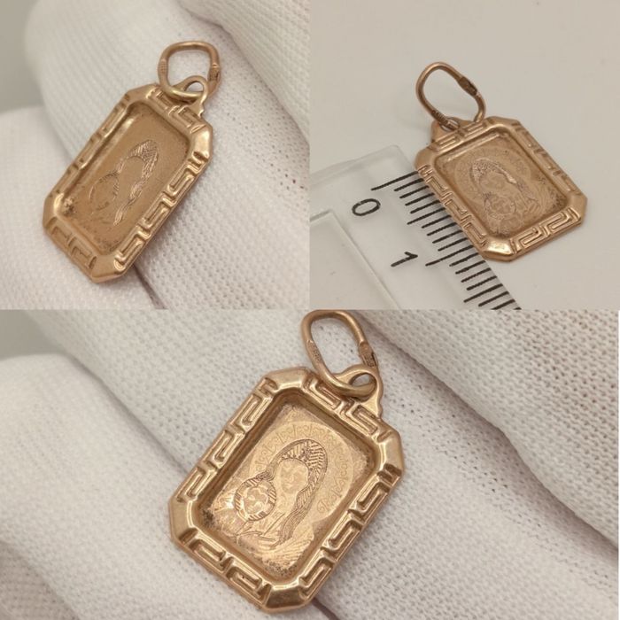 Золотая ладанка 585, 0,83г