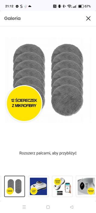 Robot myjący do okien Webber