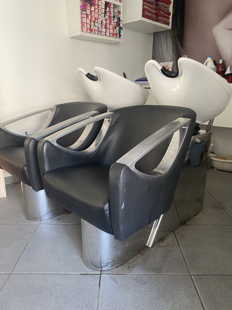 Rampas de lavagem usadas