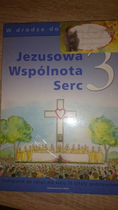 Jezusowa Wspólnota Serc podręcznik do religii klasa trzecia WAM