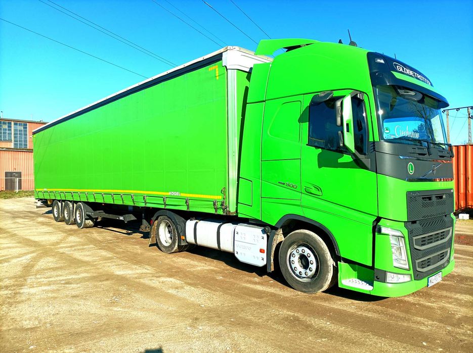 Volvo FH XXL 500 Mega Low Deck ACC EURO 6 BOGATA I właściciel Zestaw