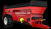 Rozrzutnik obornika METAL-TECH Sierra 18 m3, 15 ton
