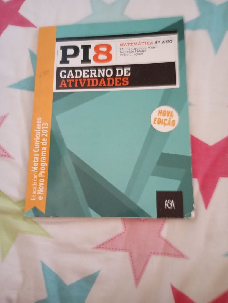 Caderno de atividades-Pi8 matemática