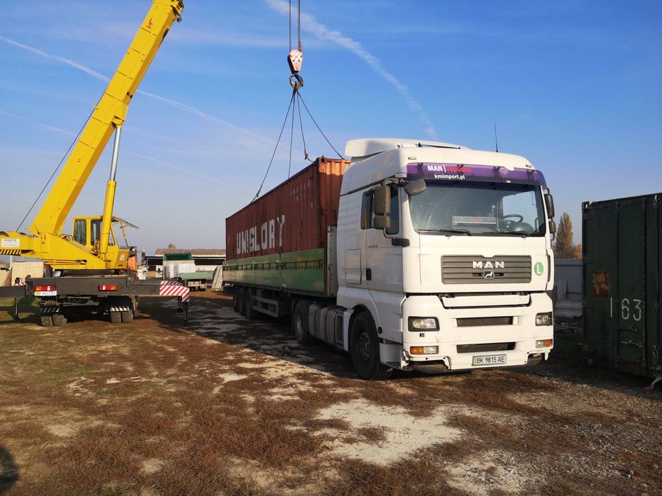 Доставка контейнера/вагончика