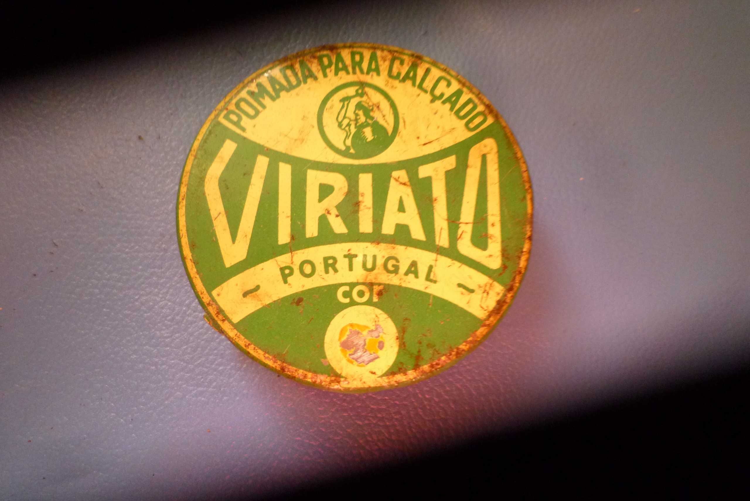 Lata de pomada de calçado Vintage Nacional