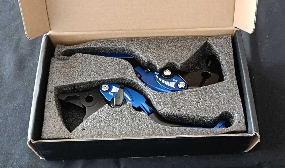 Manete de embraiagem e de travão ajustáveis para Voge