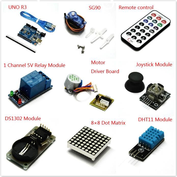 Arduino Ардуино - стартовый обучающий набор для робототехники в кейсе