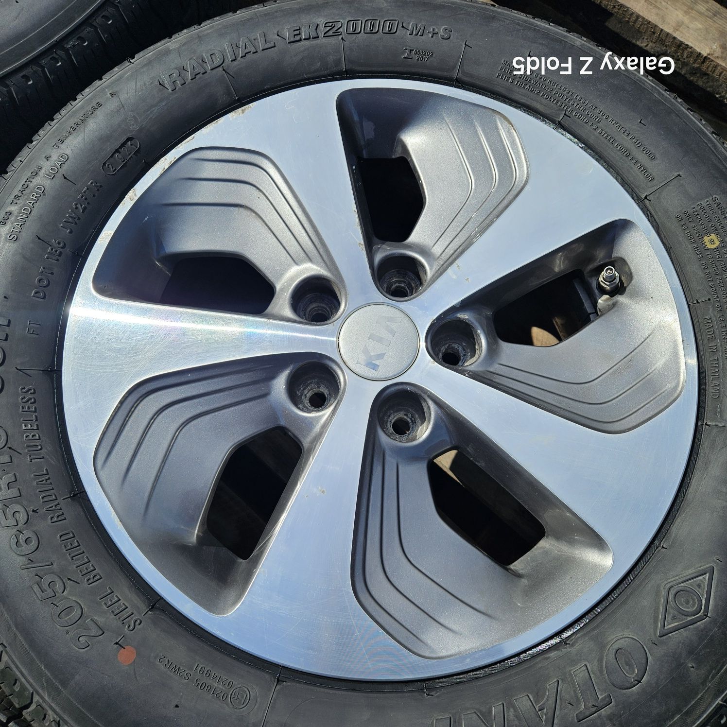 Alufelgi 16 Kia Optima Ceed Venga Soul 5x114,3 TPMS ET41 Hyundai