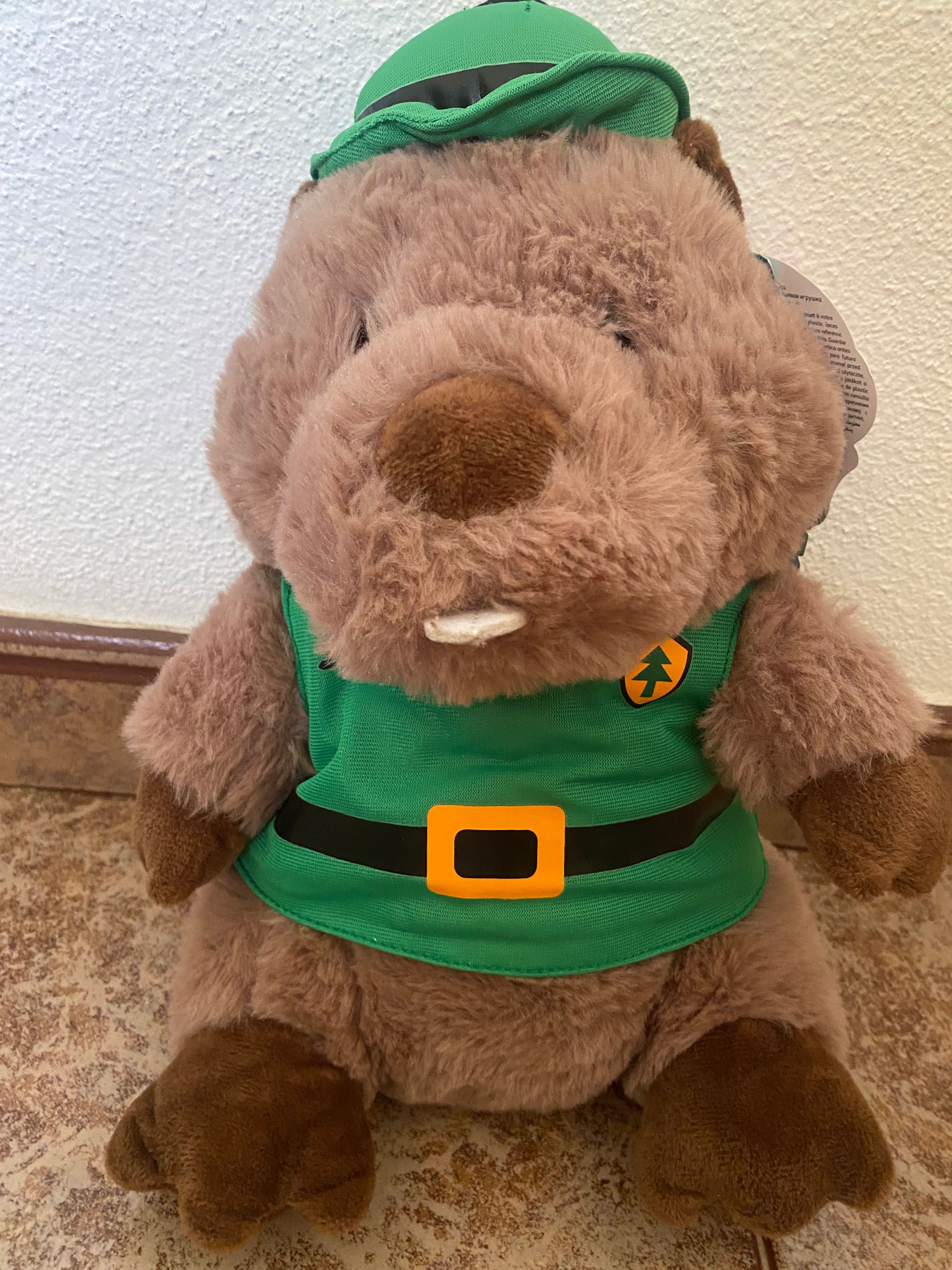 Peluche guarda florestal