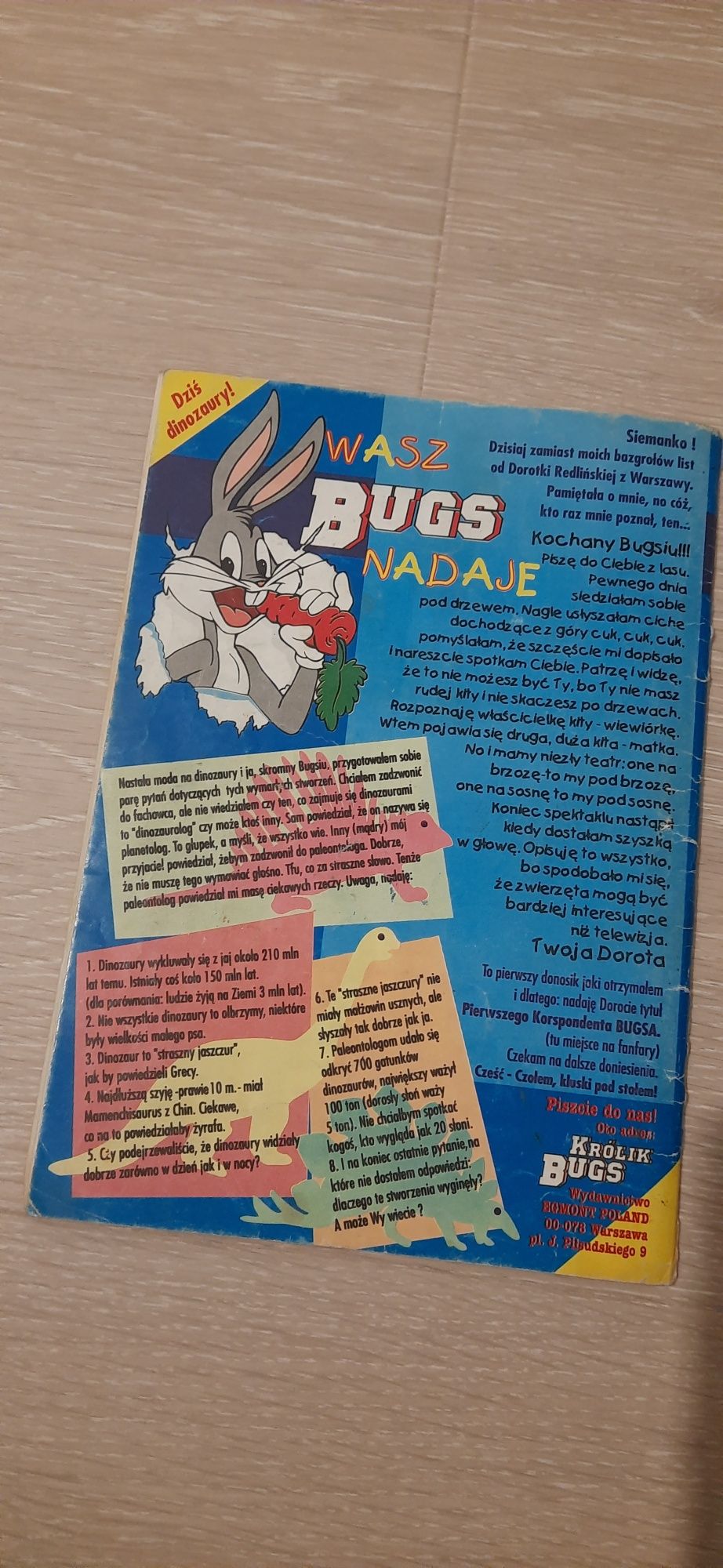 Komiks Królik Bugs 1993