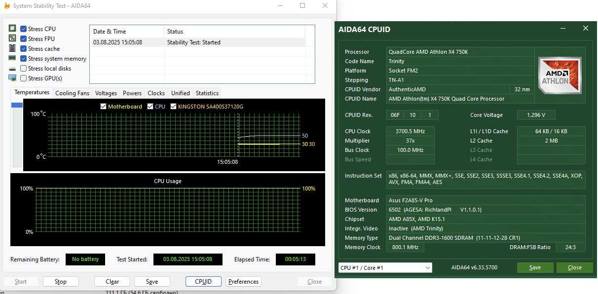 сет AMD Athlon X4 750K 4GHz+ ТОП плата ASUS+ 12GB DDR3+кулер. 7* SATA3