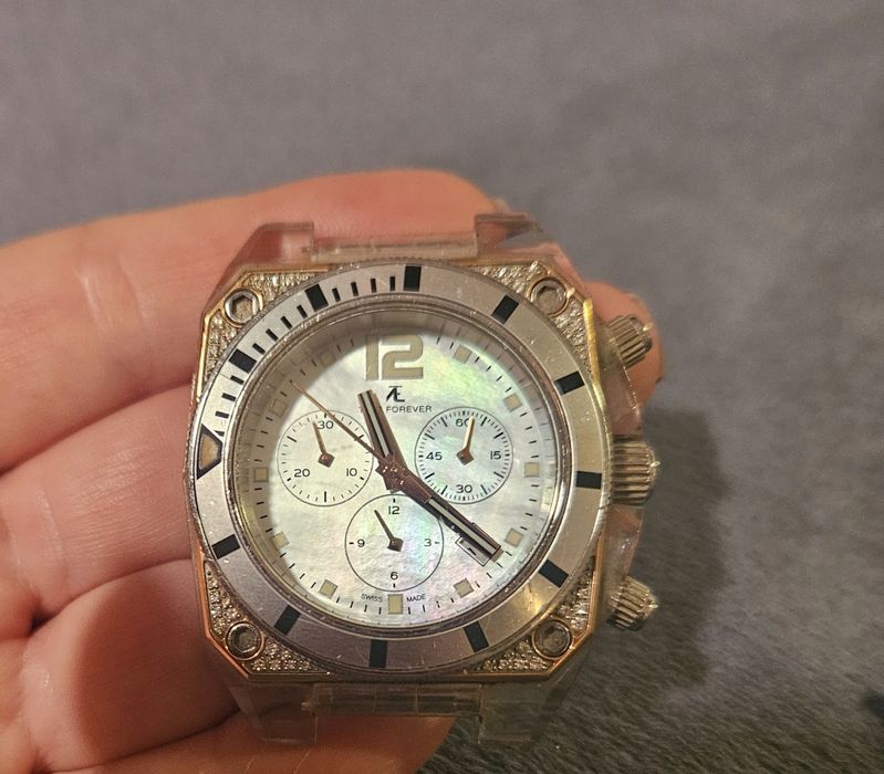 Szwajcarski Zegarek z brylantami marki Time 4 Ever-/T4E/