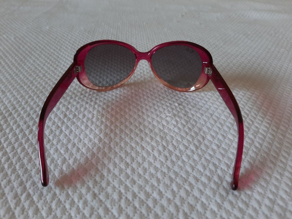 Óculos de sol Ray-ban criança degradê rosa/laranja