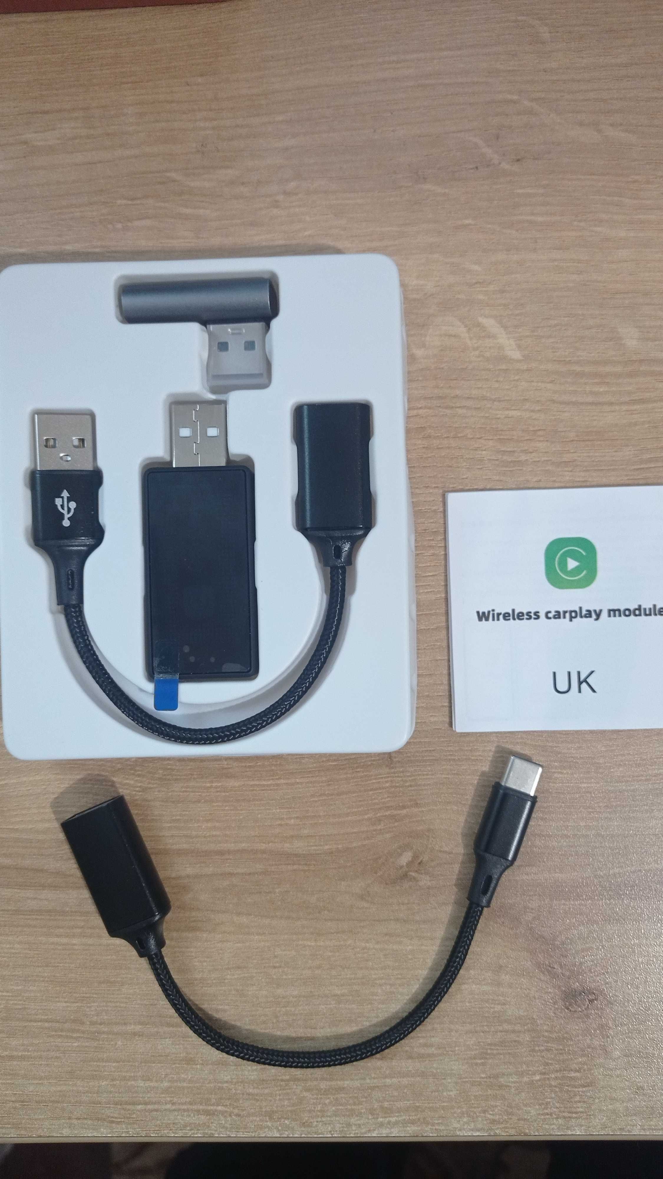 Автомобільний бездротовий адаптер Carplay для Apple iPhone iOS 9+