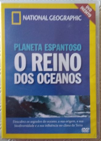 DVD National Geographic - Planeta espantoso – O Reino dos oceanos