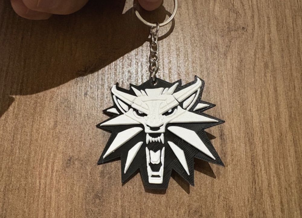 Brelok do kluczy The Witcher Wiedźmin Wilk