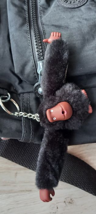 Kipling czarny plecak mały