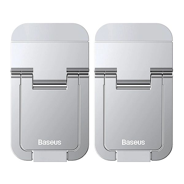 Baseus uniwersalne podstawki nóżki do laptopa (2 szt.) srebrny (LUZC)